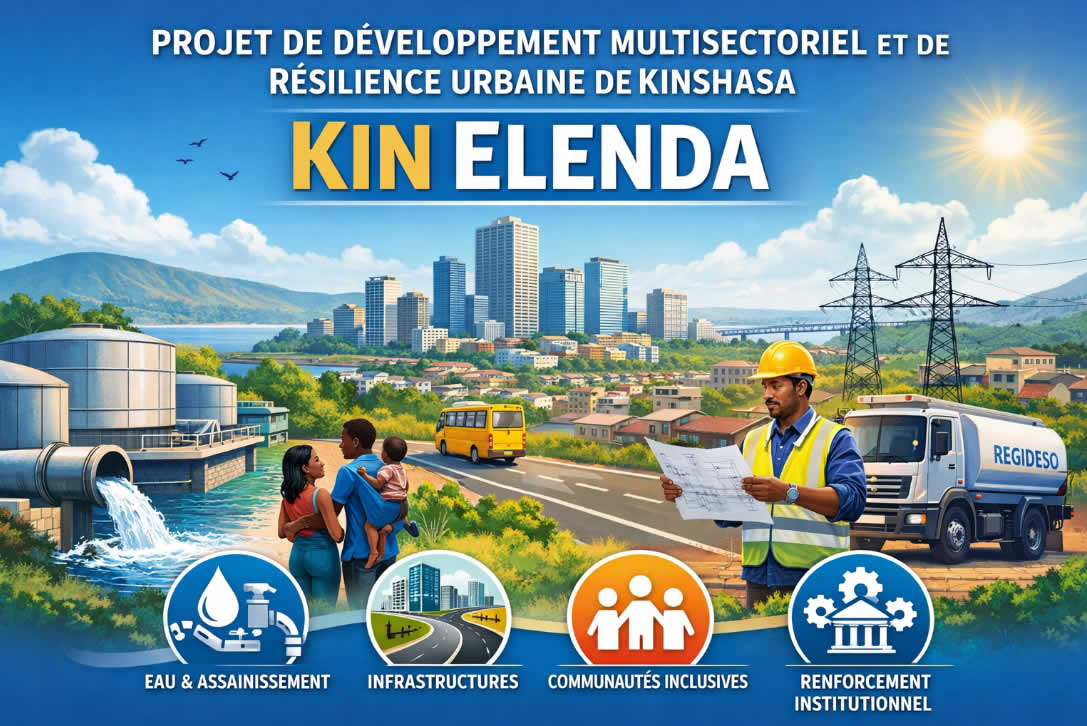 Projet de Développement Multisectoriel et de Résilience Urbaine de Kinshasa (KIN ELENDA)