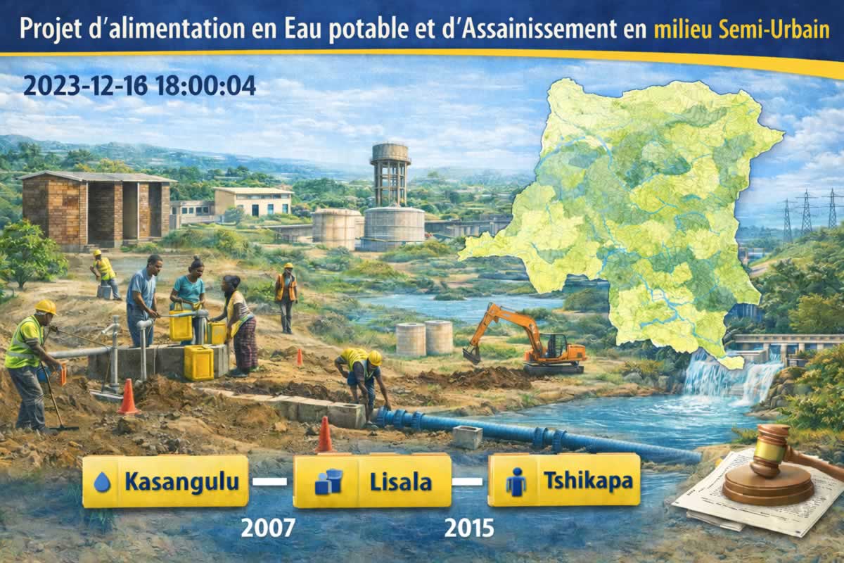 Projet d'alimentation en Eau potable et d'Assainissement en milieu Semi-Urbain « PEASU »